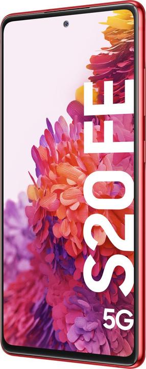 Actual product image Samsung Galaxy S20 FE 5G EU (128 GB, Cloud Red, 6.50", Dual SIM, 5G)