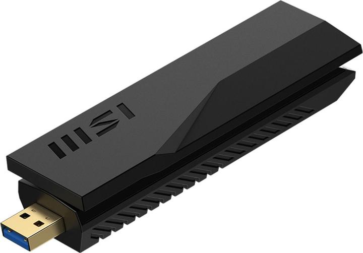 Actual product image MSI BE6500 WiFi 7 USB Adapter (USB 3.2)