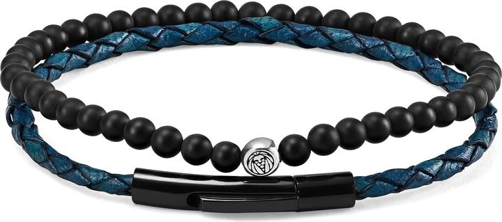 Immagine prodotto Lucleon William (19 cm, Cuoio, Argento, Grigio pietra)