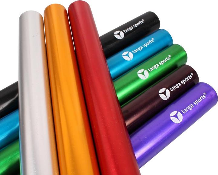 Produktbild Tanga Sports Staffelstab aus Aluminium, 8er-Set, 3,2 cm