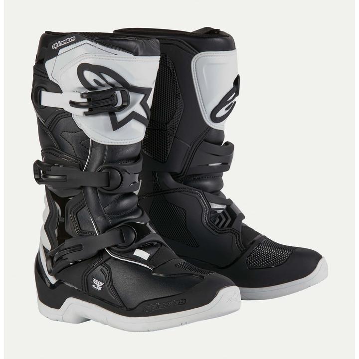 Actual product image Alpinestars Boots Tech 3s Yth Wht/Red 5/ (Girls, 38)