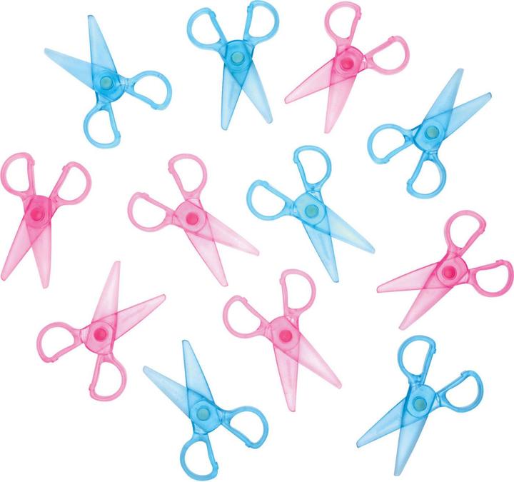 Image du produit Colorations Ciseaux en plastique, jeu de 12 (13 cm)