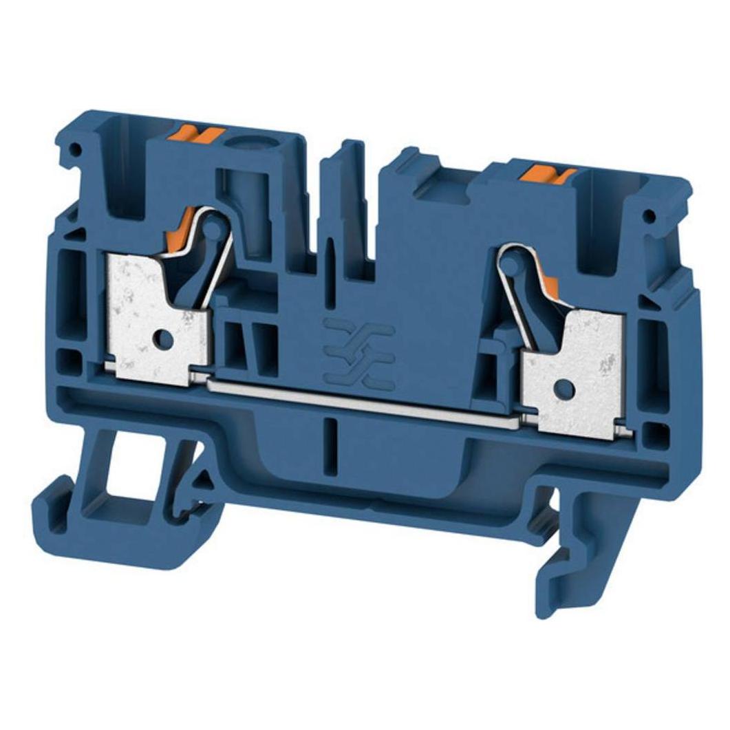 Weidmüller Doorvoerklemmenblok, Elektronica benodigdheden + Behuizing, Blauw