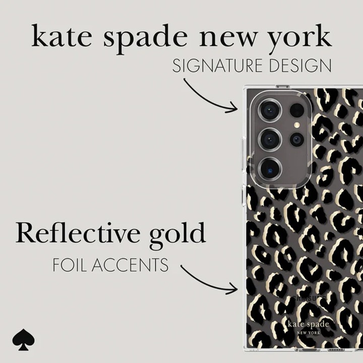 Produktbild Kate Spade Schutzhülle – Samsung Galaxy S24 Ultra Hülle (City Leopard) (Samsung Galaxy S24)