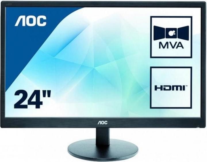 Produktbild AOC M2470swh (1920 x 1080 Pixel, 24")
