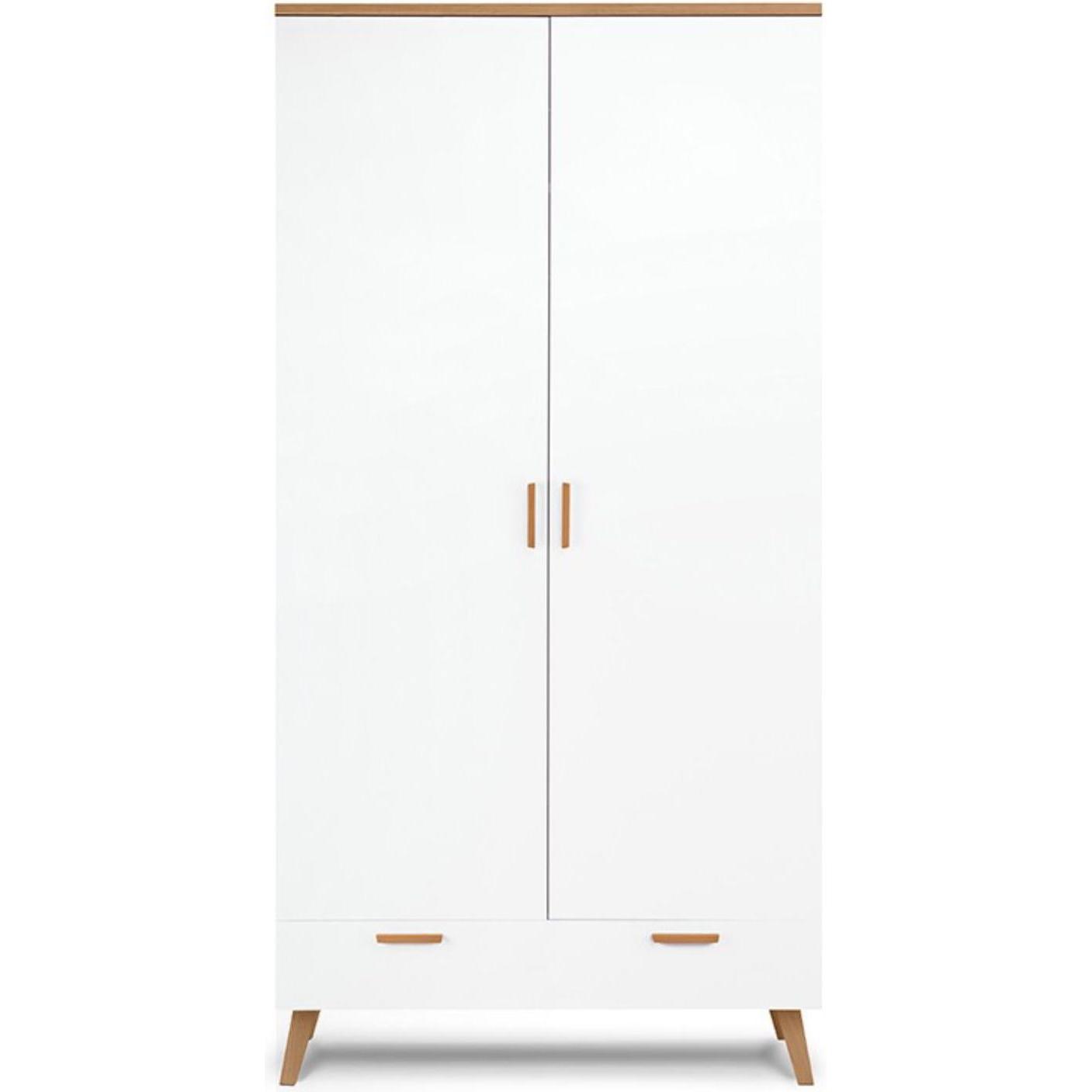 Thumbnail - Konsimo, Kleiderschrank, Frisk (100 x 195 x 58 cm)