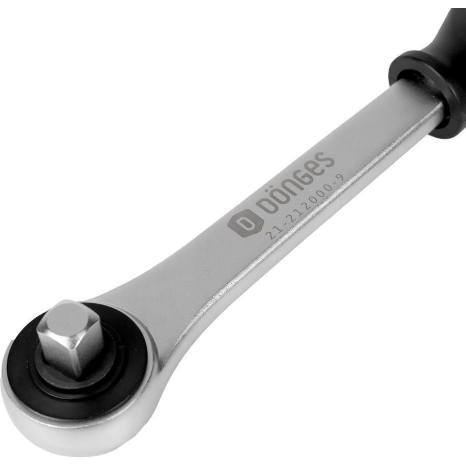 Thumbnail - Dönges, Ratsche, Umsteckratsche ½", mit Vierkant, Länge 250 mm, 1/2 Zoll