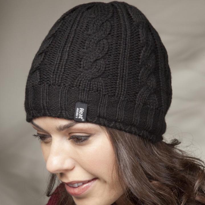 Produktbild Heat Holders Muster Strickmützen | Thermo Beanie Wintermütze Warm Fleece