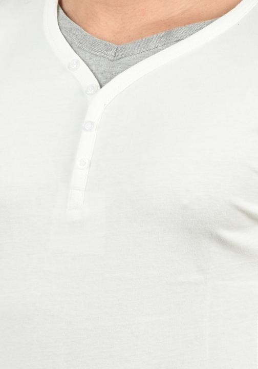 Immagine prodotto Solid Doriano Maglia Maglie A Maniche Lunghe Da Uomo Con Collo Grandad (L)