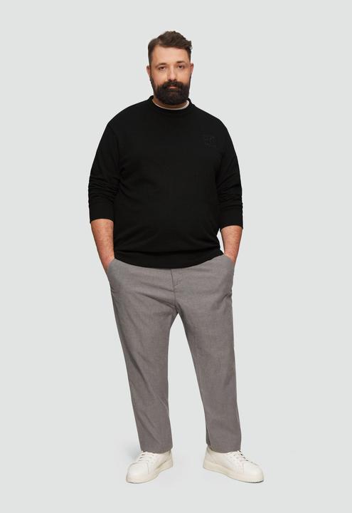 Actual product image S.Oliver Sweatshirt Relaxed-Fit-Sweatshirt mit Ärmeltasche (XXL)