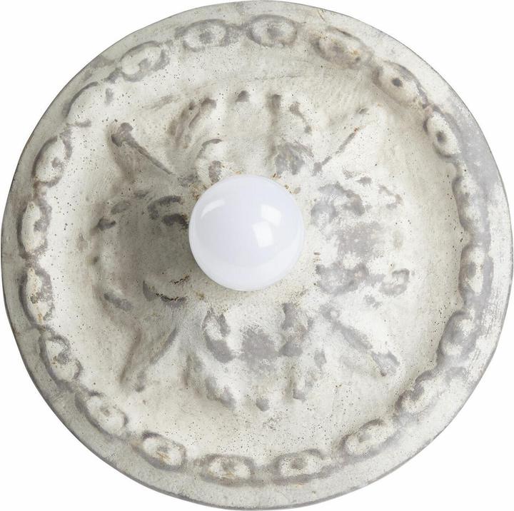 Produktbild Loberon Wand- & Deckenlampe Mangaire antikweiss (E27)