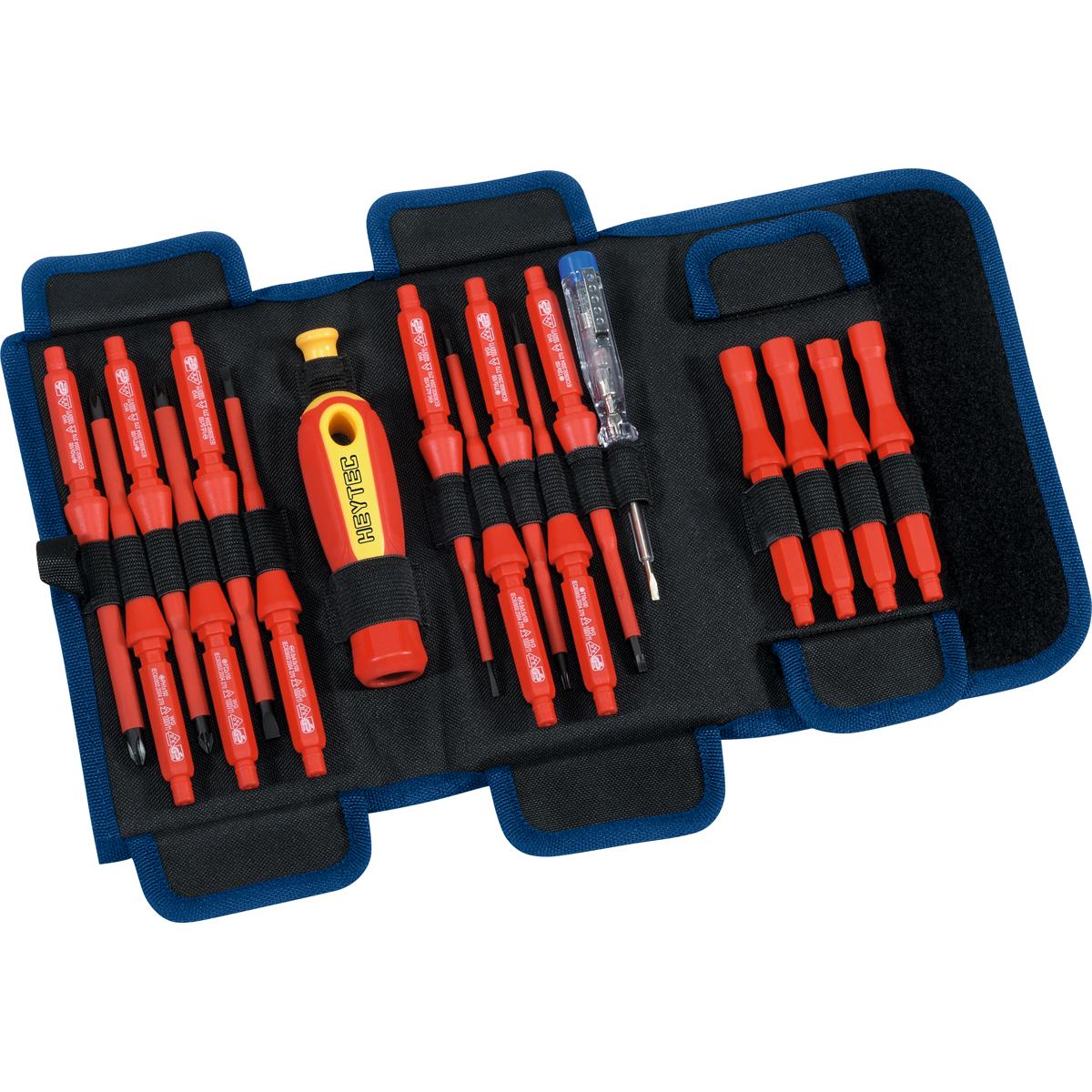 HEYTEC, Werkzeugkoffer, VDE-Elektrikersatz, 18-tlg. (18 Teile)