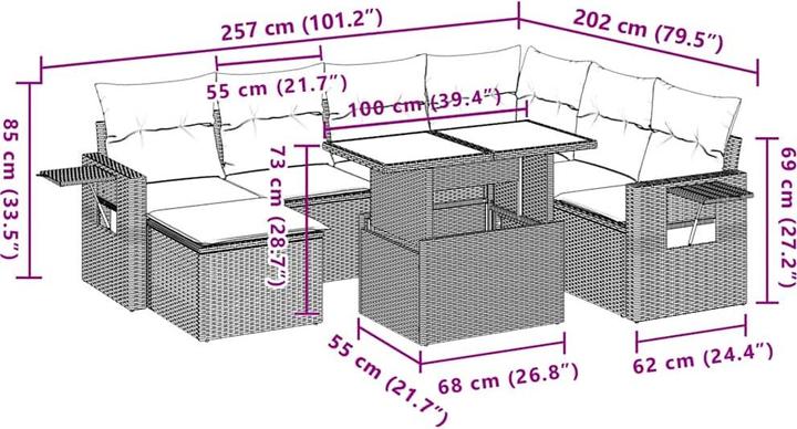Produktbild vidaXL Maxine