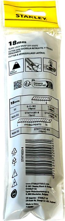 Image du produit Stanley Stan Cutter simple 18mm | 132222 (Cutters)
