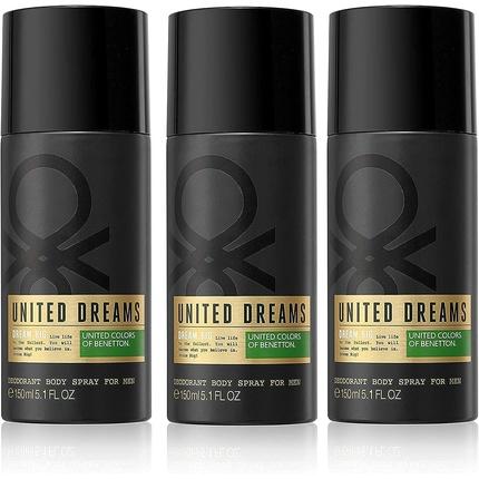 Thumbnail - United Colors of Benetton, Deo, Benetton United Dreams Dream Big for Men Deodorant Spray 150ml (Spray, 150 ml)