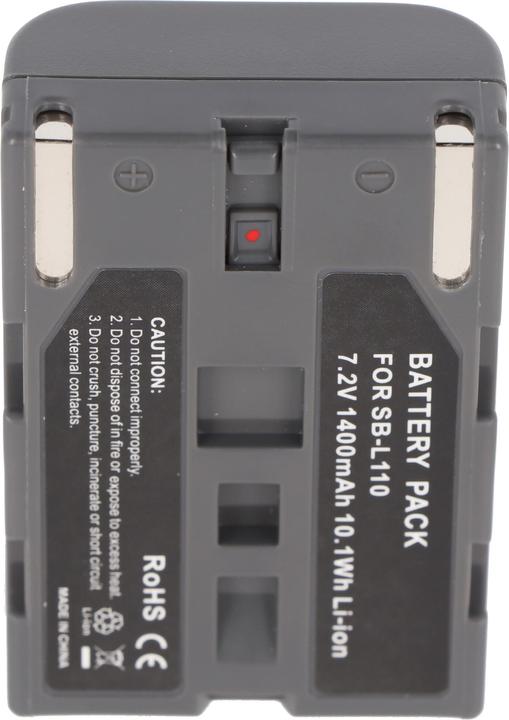 Actual product image AccuCell Akku MEDION SB-L110, MD9021 (Camera battery)