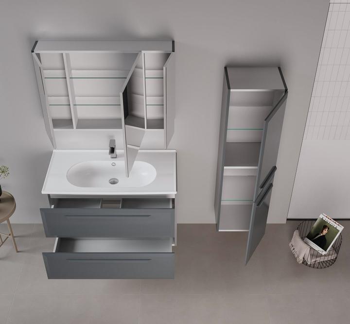 Produktbild Homitis Nuvola 100 v2 Bathroom Cabinet With Mirror