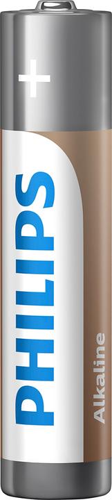 Immagine prodotto Philips Batteria AAA LR03 10 pezzi in blister Ingresso Alcalino (10 pz., AAA / LR03 / Micro / R03 / AM4 / MN2400 / KR03)