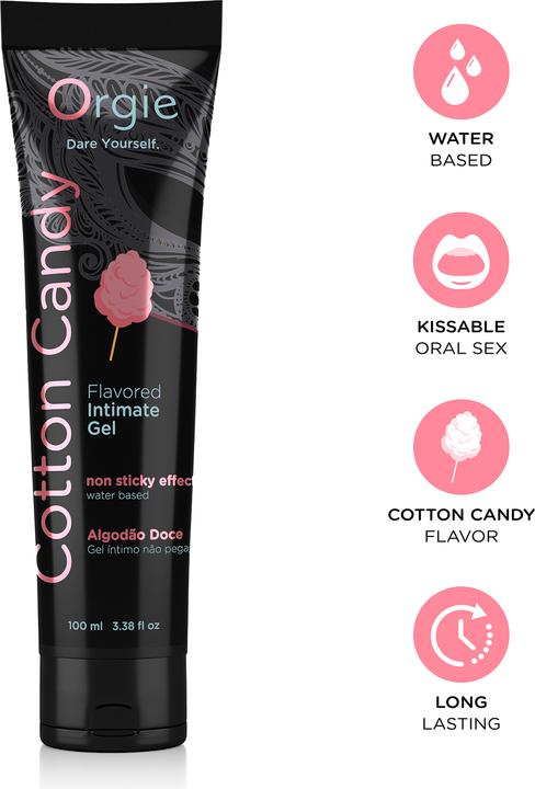 Produktbild Orgie Lube Tube Cotton Candy (100 ml)