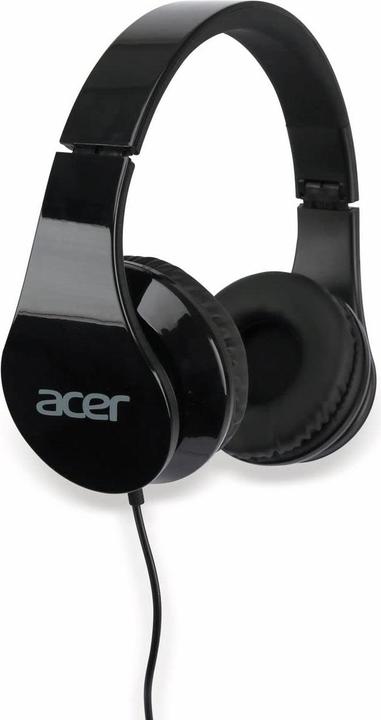Acer Over-ear headphones black 3.5mm jack, 1.2m long cable, volume: 93db, frequency: 20Hz (Cable)