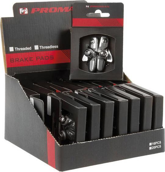Actual product image Promax Cartridge road bike brake shoes pair (Shimano)
