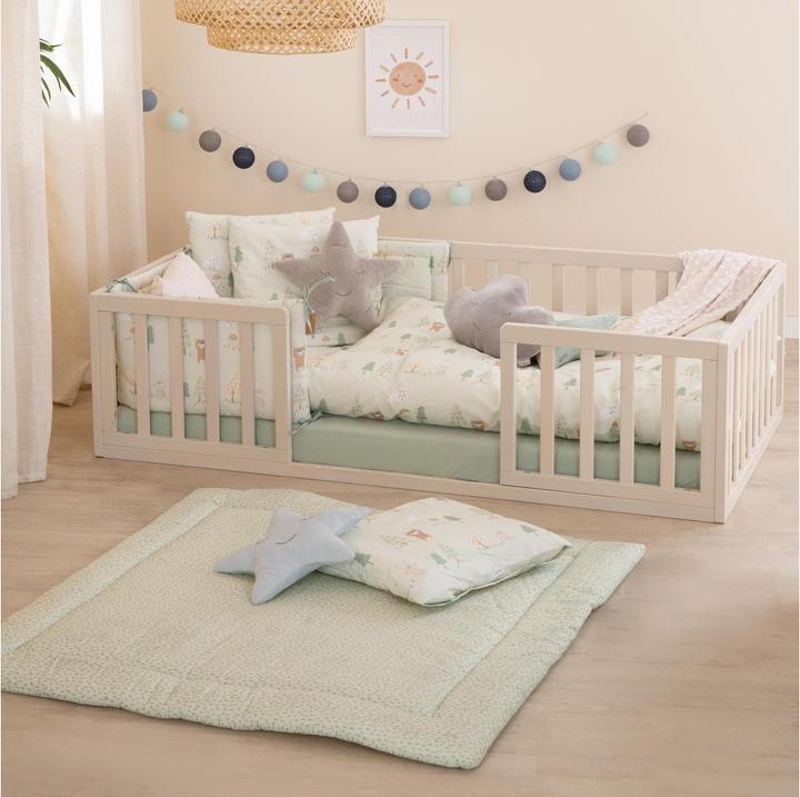Produktbild Roba Bettwäsche 2-teilig Woodland Buddies (100 x 135 cm, 40 x 60 cm)
