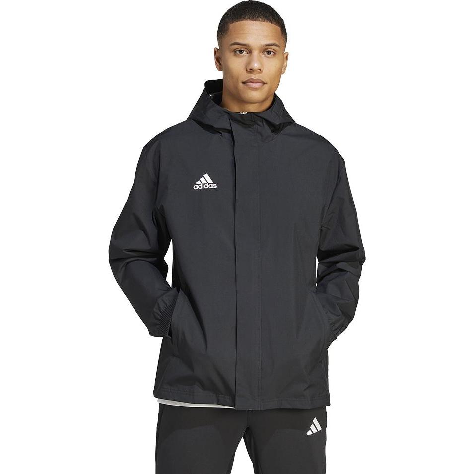 Thumbnail - adidas, Herren, Jacke, Herren Entrada 22 Allwetterjacke Schwarz IK4010 (L) (L), Schwarz, L