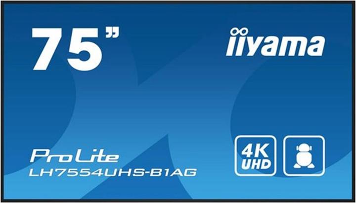 iiyama ProLite LH7554UHS-B1AG (3840 x 2160 Pixel, 75")