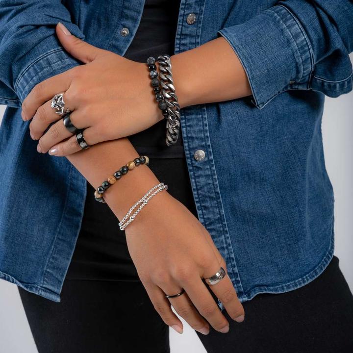 Immagine prodotto Bijouteria Bracciale (17 cm, Argento 925)