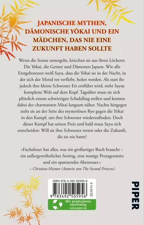 Immagine prodotto Fuchsfeuer – Nacht der Dämonen (Tedesco, Manuela Elser, 2023)