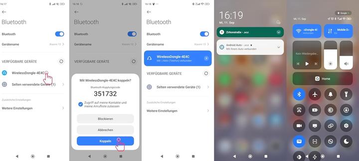 Actual product image M.I.C. Günther Wireless CarPlay & Android Auto Adapter