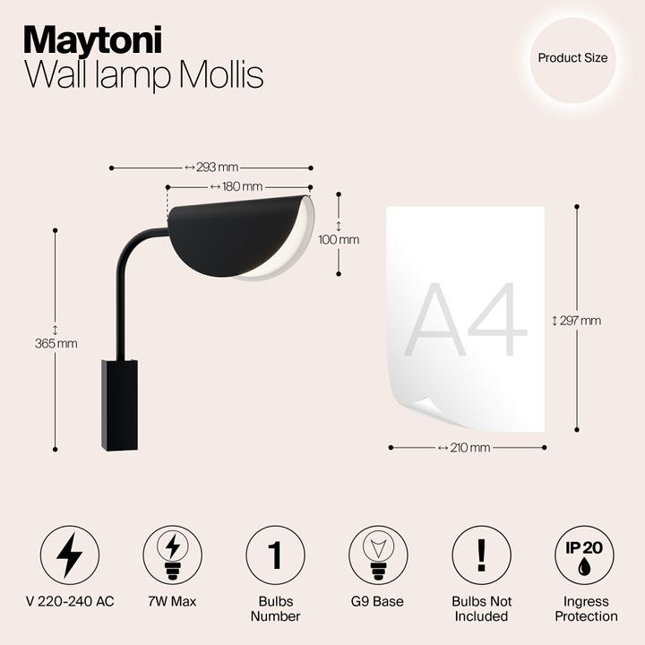 Immagine prodotto Maytoni Mollis (G9)