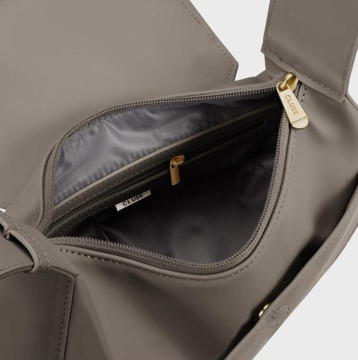 Produktbild Cluse Sacroisé Petite Umhängetasche, Dunkelgrau, Goldfarbe