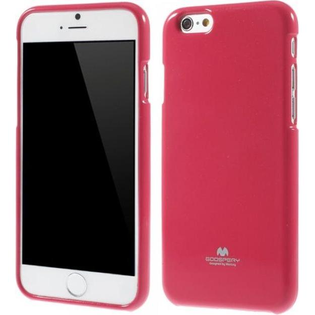 Goospery Pearl Jelly Series (Apple iPhone 6s), Smartphone Hülle, Rosa
