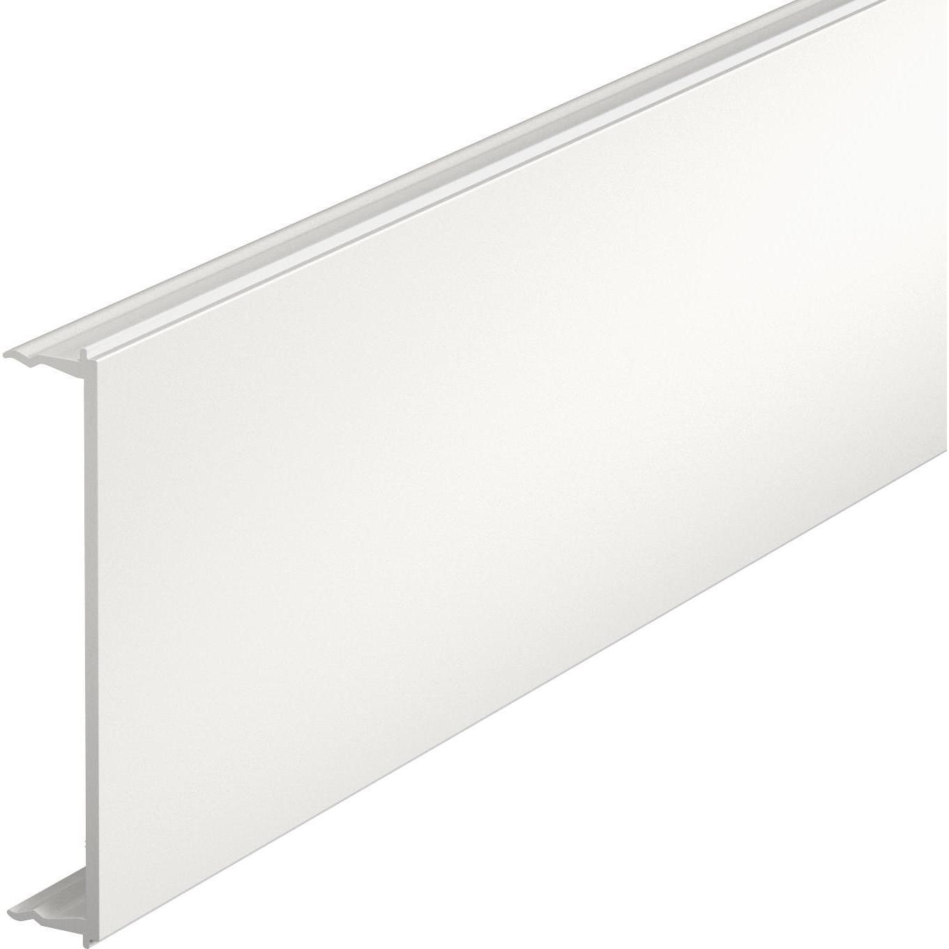 OBO Bettermann, Kabelschutz + Kabelführung, Oberteil SIGNA BASE 80 9010 2000x79x14, 6132736 (2000 mm)