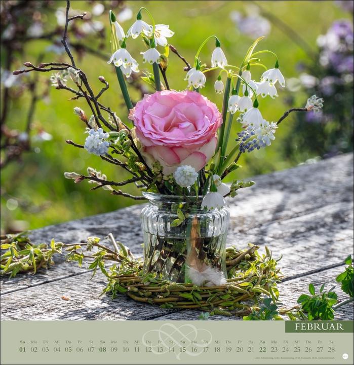 Produktbild Rosenduftkalender 2026 (32 x 33 cm)