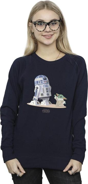 Produktbild Star Wars The Mandalorian R2D2 And Grogu Sweatshirt (M)