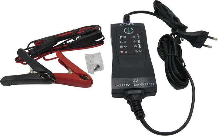 Image du produit RND Chargeur, prise de sécurité type C (CEE 7/16), plomb acide, 12V, 5A, 100... 240V, IP55 (12V, 5 A)
