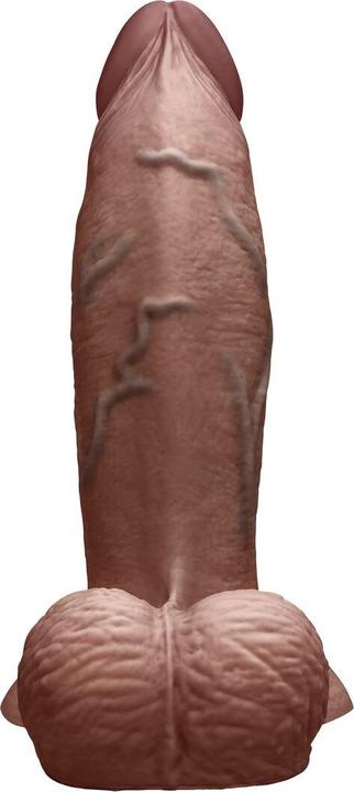 Produktbild Earthly Body Slipskin Realistic Silicone Dildo 7 Inch Girthy Brown