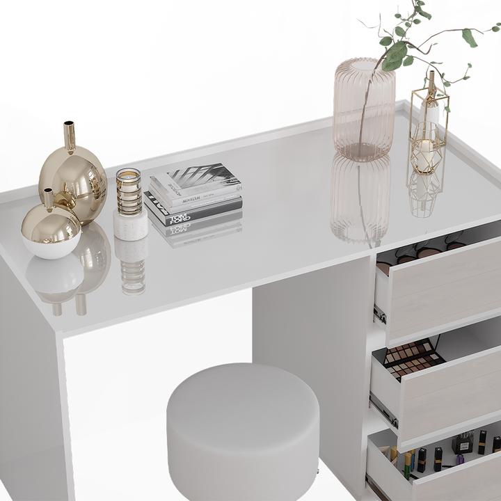 Actual product image Vicco Marla with stool (120 x 60 x 78.60 cm)