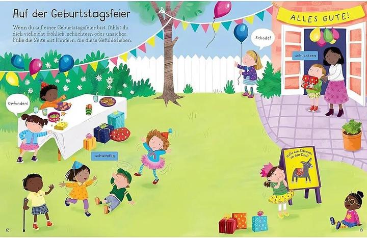 Produktbild Mein erstes Stickerbuch: Gefühle