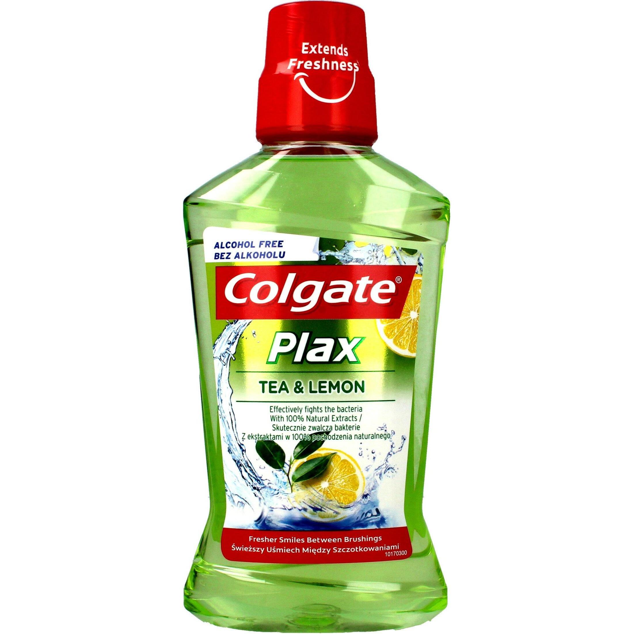 Colgate, Collutorio, Tè e limone Plax (500 ml, Collutorio)