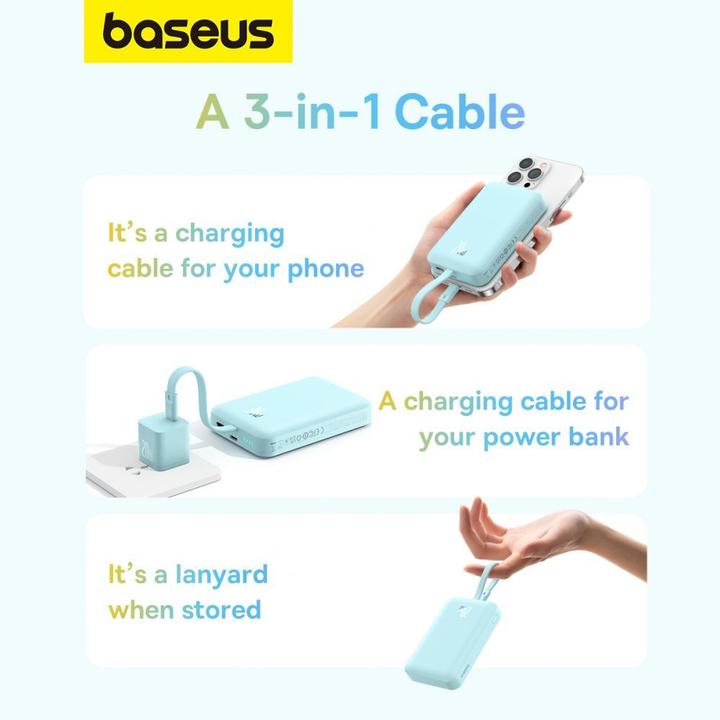 Produktbild Baseus Magnetic Mini (10000 mAh, 20 W, 38.50 Wh)