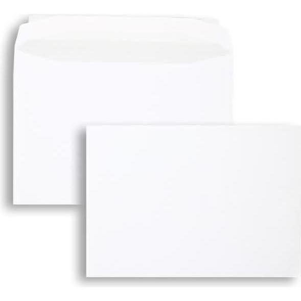 Blanke, Briefumschlag, Briefumschläge C4 100g/qm haftklebend VE=250 Stück weiss (229 x 324 mm, 250 x)