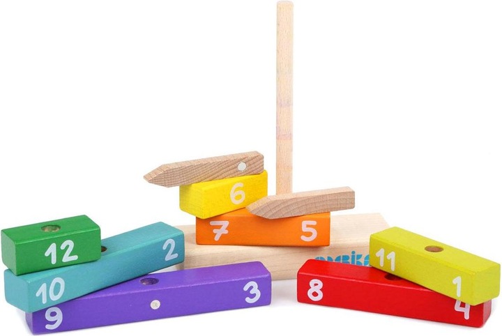 Actual product image Cubika Wooden kit clock