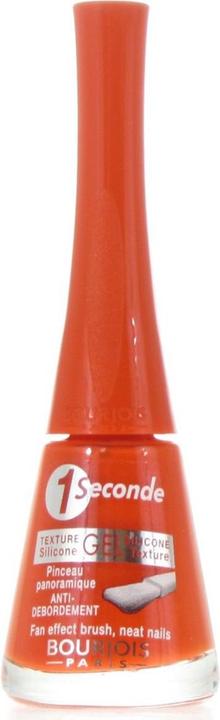 Bourjois 1 Seconde Nagellack 58 Diabol'Orange (58, Gel-Effekt Nagellack)