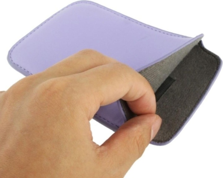Produktbild König Design Handyhülle Tasche Slide für Handy Samsung Galaxy S5 / S5 Neo Lila / Flieder (Samsung Galaxy S5, Samsung Galaxy S5 Neo)