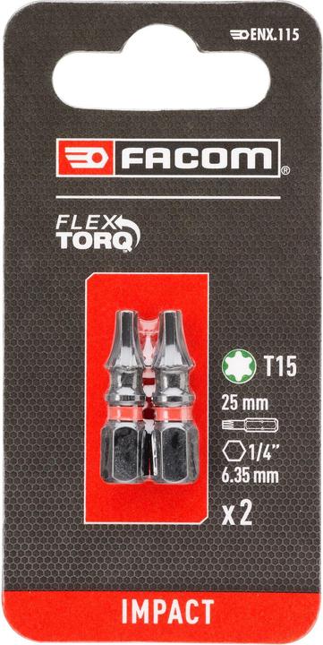 Actual product image Facom Hexagon socket screwdriver bit
