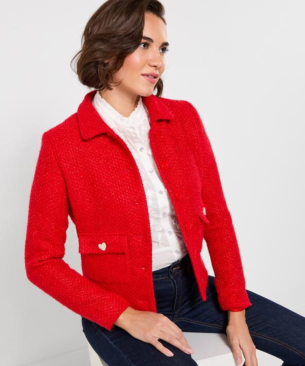 Produktbild Joe Browns Statement Textured Bouclé Collared Jacket (42)
