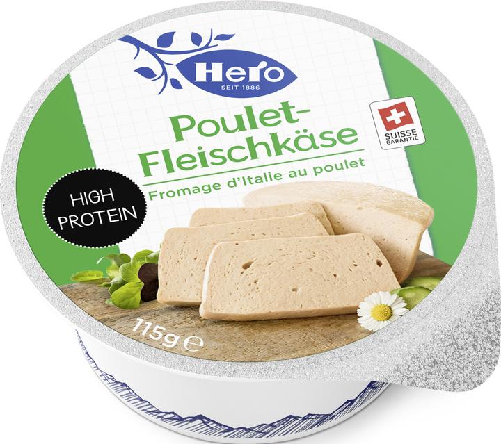 Produktbild Hero Poulet-Fleischkäse (115 g)